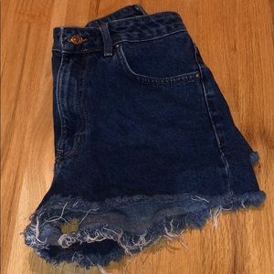 forever 21 high waisted cut off shorts